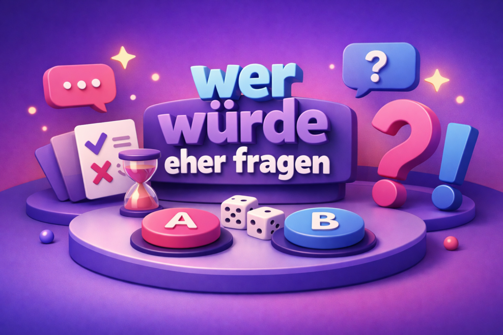 wer würde eher fragen